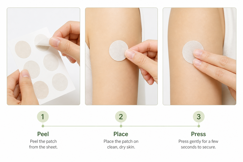 Clear Round Hydrocolloid Acne Patches
