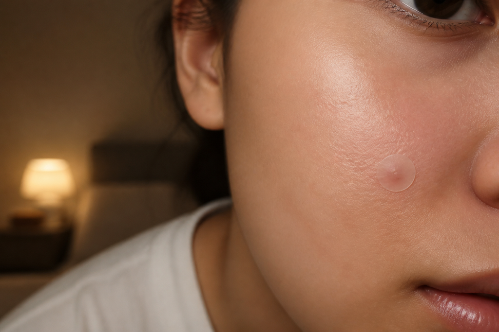 Clear Round Hydrocolloid Acne Patches